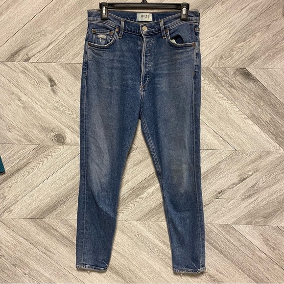 AGOLDE | Nico Mid Rose Slim Jeans In Betray Wash Size 28 - Picture 3 of 8